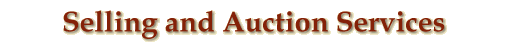 Selling and Auction Services