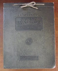 RCA Lesson Binder