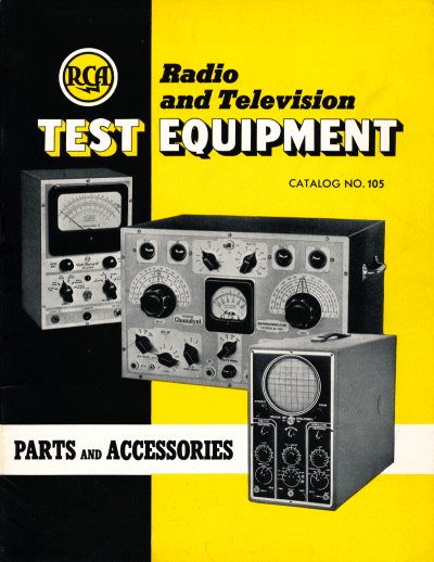 RCA 1940 Test Equipment catalog