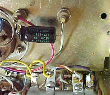 Replacement cap in TV-10D/U