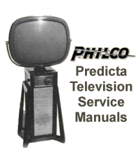 Philco Predicta TV Schematics and Service Manuals