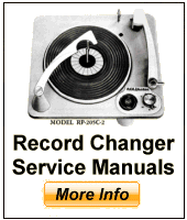 Record Changer Service Manuals