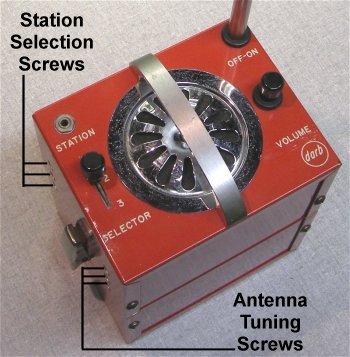 Darb Radio - Station Tuning Screws