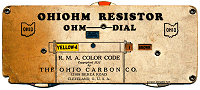 Ohiohm Resistor Wheel Chart