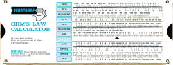 Perrygraph Ohms Law Calculator Advertising