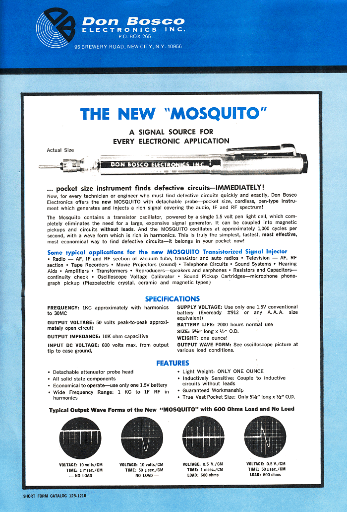 Mosquito Signal Injector