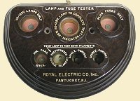 Royal Electric Lamp Tester