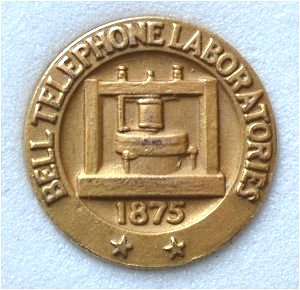 Bell Bell Laboratories Service Pin