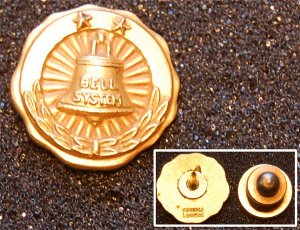 Bell System Pin