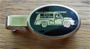 RCA Factory Service Tie Clip