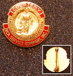 RCA Service Company Pin