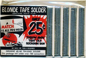 Blonde Tape Solder