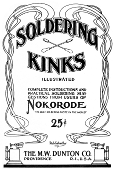 1915 Soldering Kinks