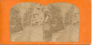 Watkins Glenn stereoview image