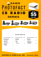   Photofact CB Radio Service Manuals